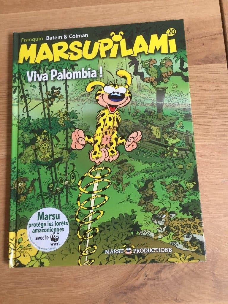 Marsupilami Viva Palombia! (deel 20) HC 1e druk 2007., Eén stripboek, Ophalen of Verzenden, Zo goed als nieuw, Franquin/Batem