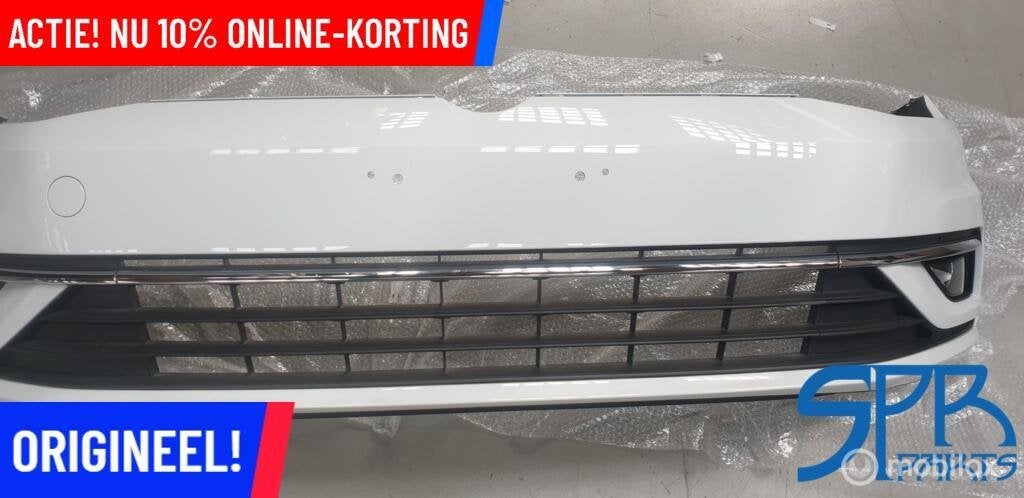 GOLF 7 7.5 FACELIFT HIGHLINE Voorbumper LC9A BUMPER COMPLEET, Nieuw, Ophalen of Verzenden, Bumper, Volkswagen