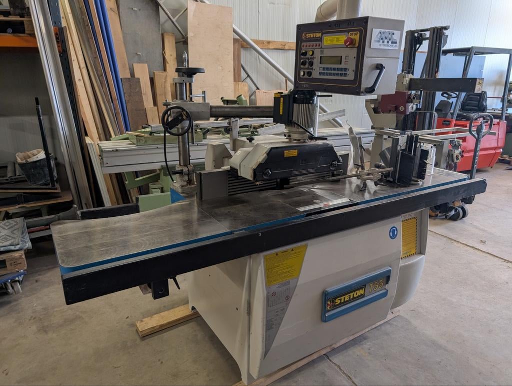 Steton T55 I-L Freesmachine - Professionele Houtbewerking, Ophalen, Steton, Gebruikt, Overige soorten