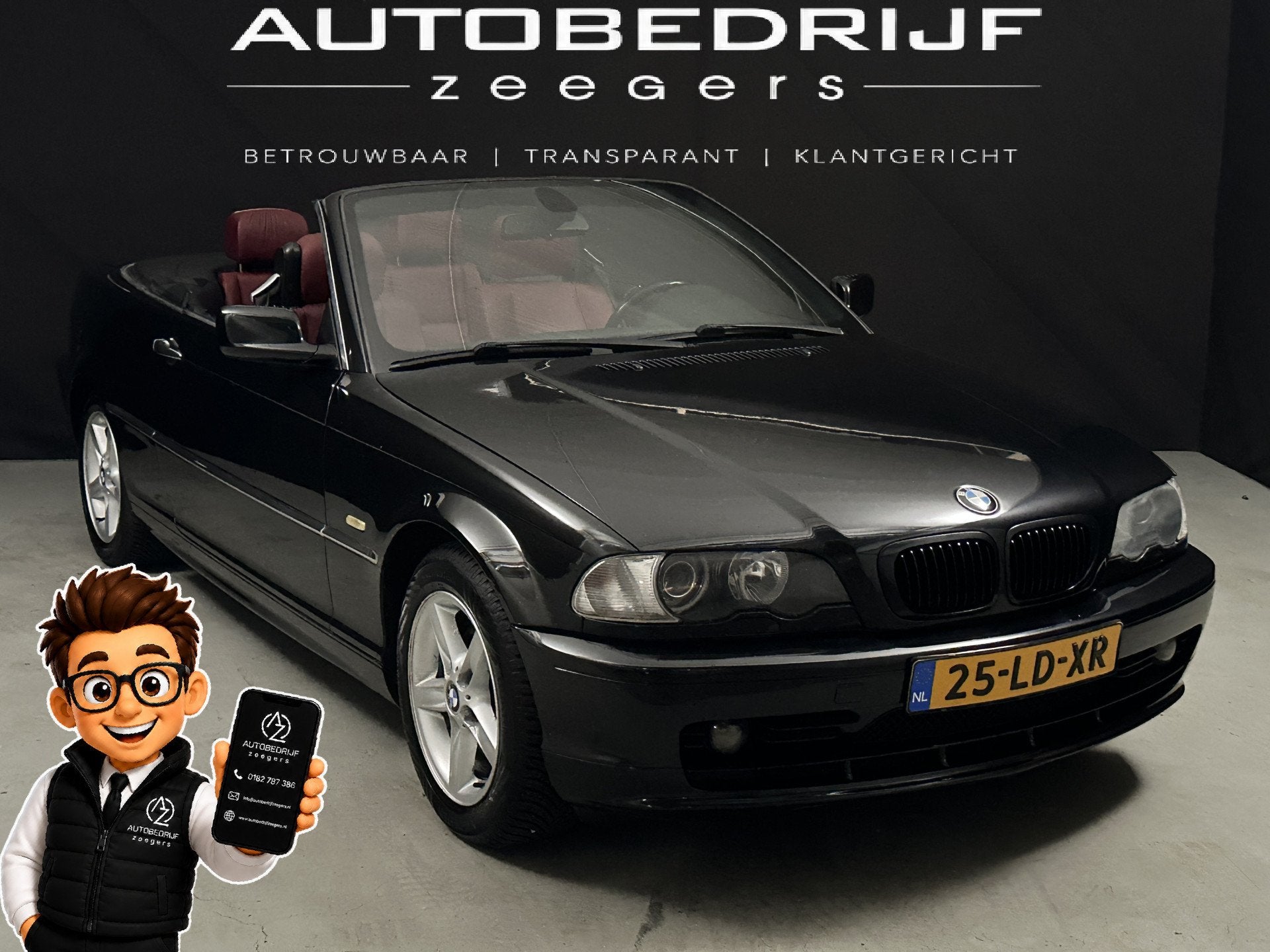 BMW 3 Serie Cabrio 320Ci Executive *Cabrio*Automaat*Hardtop, Auto's, BMW, Achterwielaandrijving, Gebruikt, Cabriolet, 4 stoelen