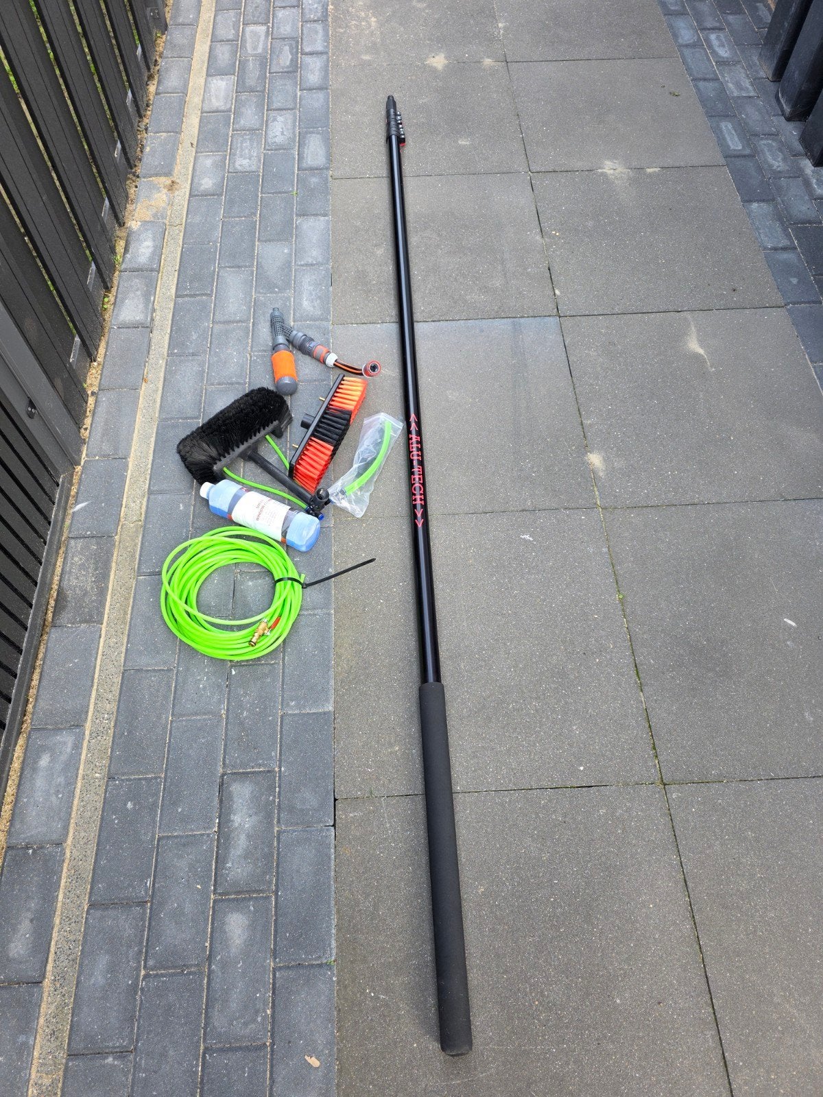 Alum. telescoopsteel 10.8 meter., Ophalen, Zo goed als nieuw, Elektrisch