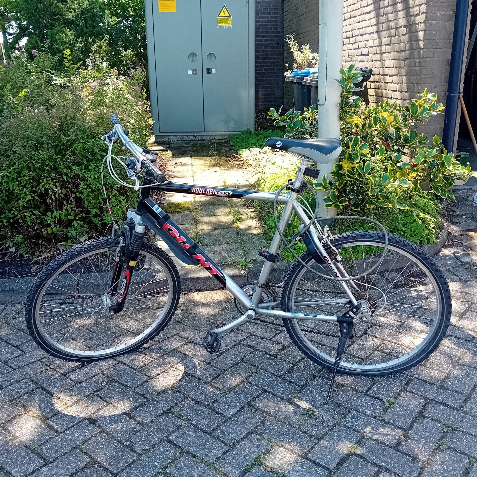 Giant Boulder Shock Mountainbike - Gebruikt, Fully, Ophalen of Verzenden, Gebruikt, Giant