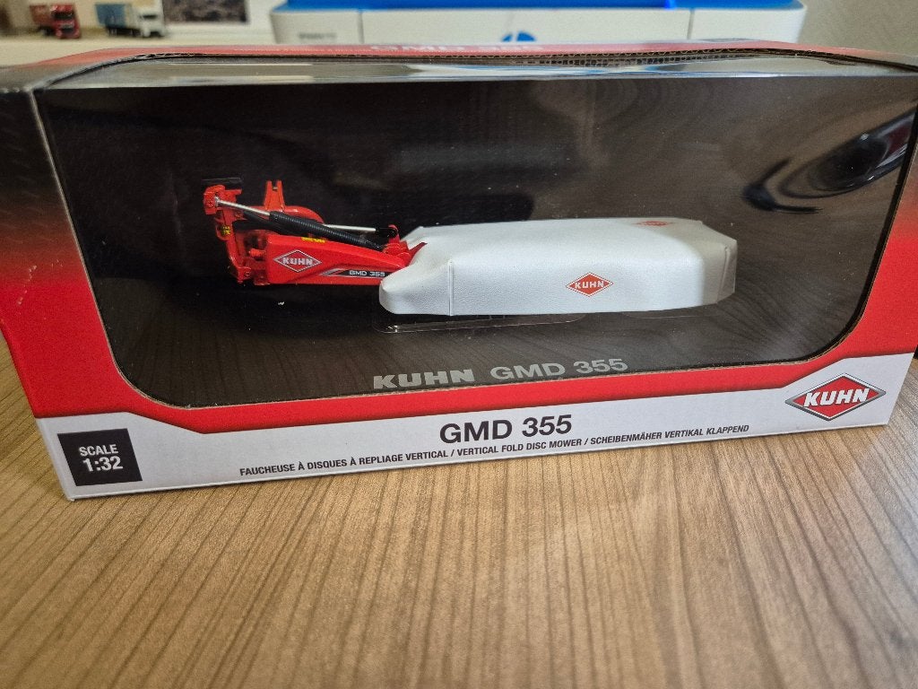 KUHN GMD355, Ophalen of Verzenden, Nieuw, Tractor of Landbouw, Universal Hobbies