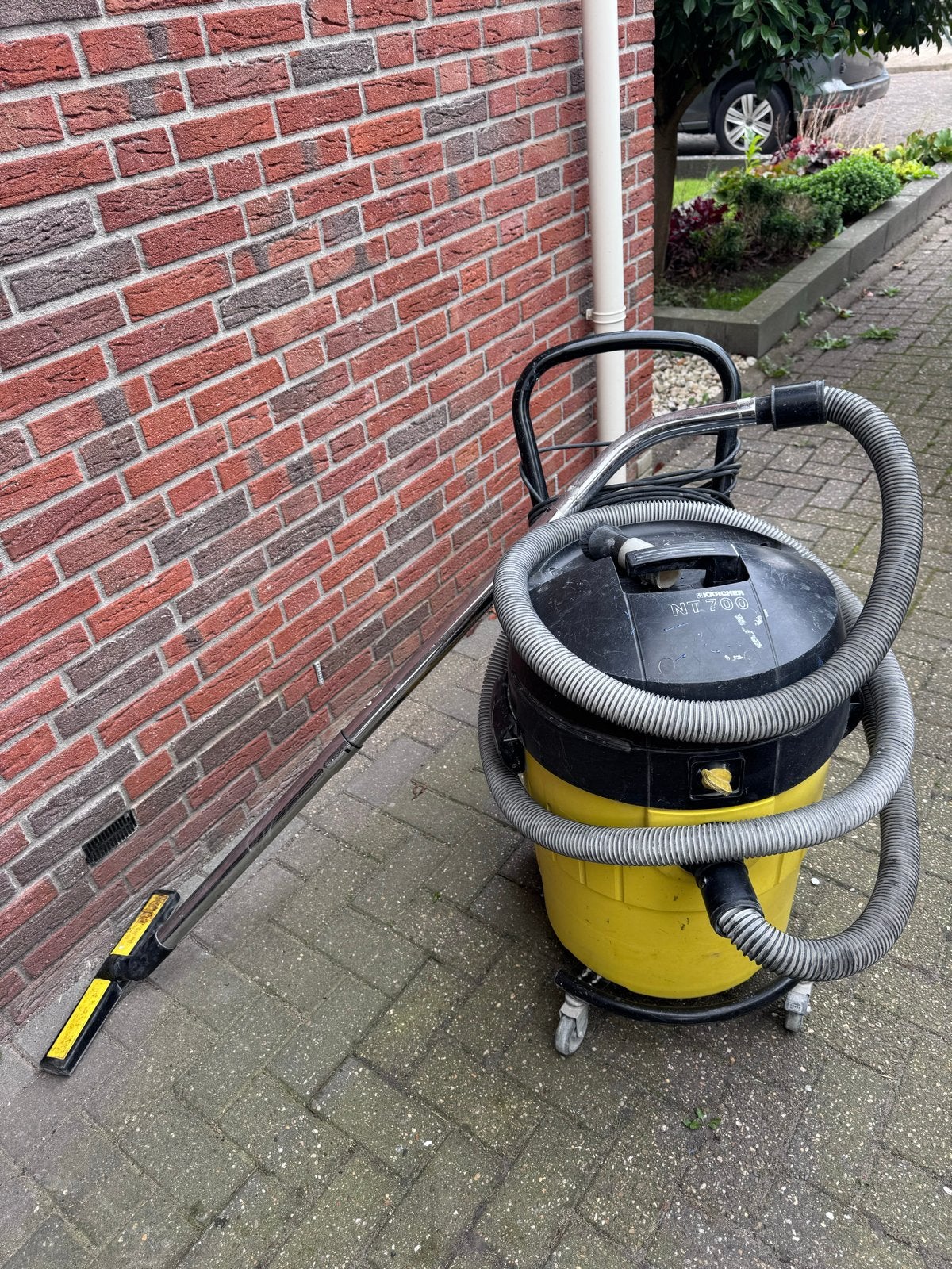 Kärcher NT 700 Bouwstofzuiger - Krachtig en Betrouwbaar, Stofzak, Inclusief accessoires, Gebruikt, Kärcher