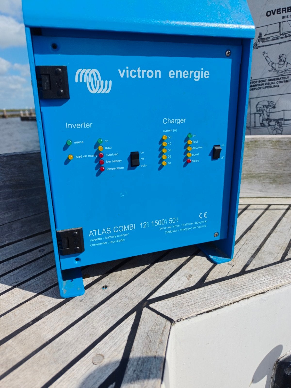Victron Energie Omvormer/Lader, SmartSolar MPPT, 2x Accu, Ophalen, Motor en Techniek