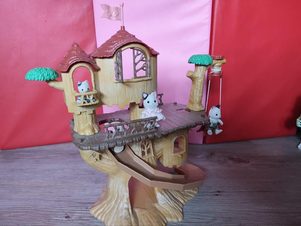 Sylvanian Families avontuurlijke boomhut, Kinderen en Baby's, Speelgoed | Poppenhuizen, Ophalen of Verzenden, Poppenhuis
