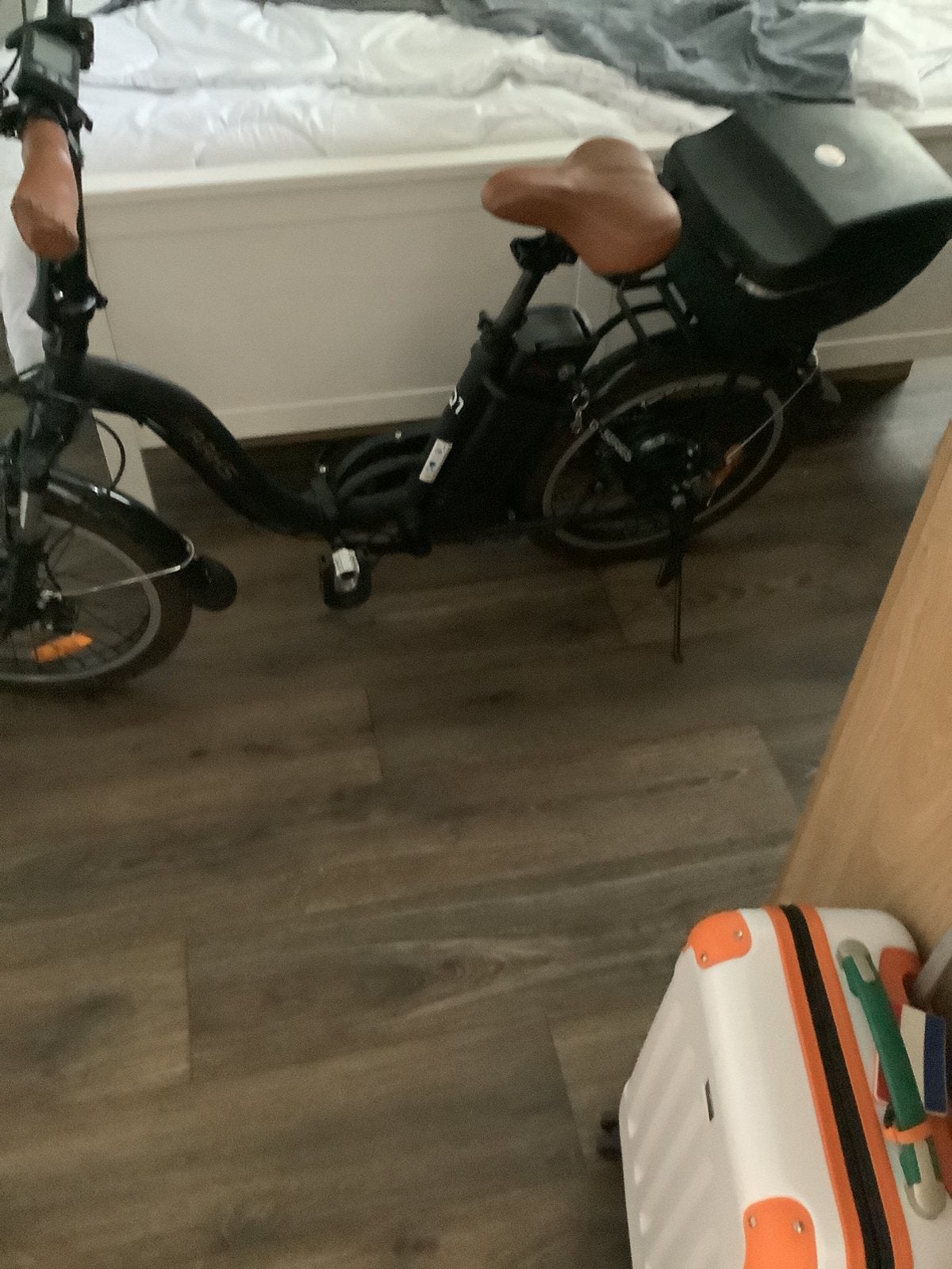 Elektrische vouwfiets, Fietsen en Brommers, Elektrische fietsen, Overige merken, Ophalen of Verzenden, Zo goed als nieuw, Minder dan 47 cm