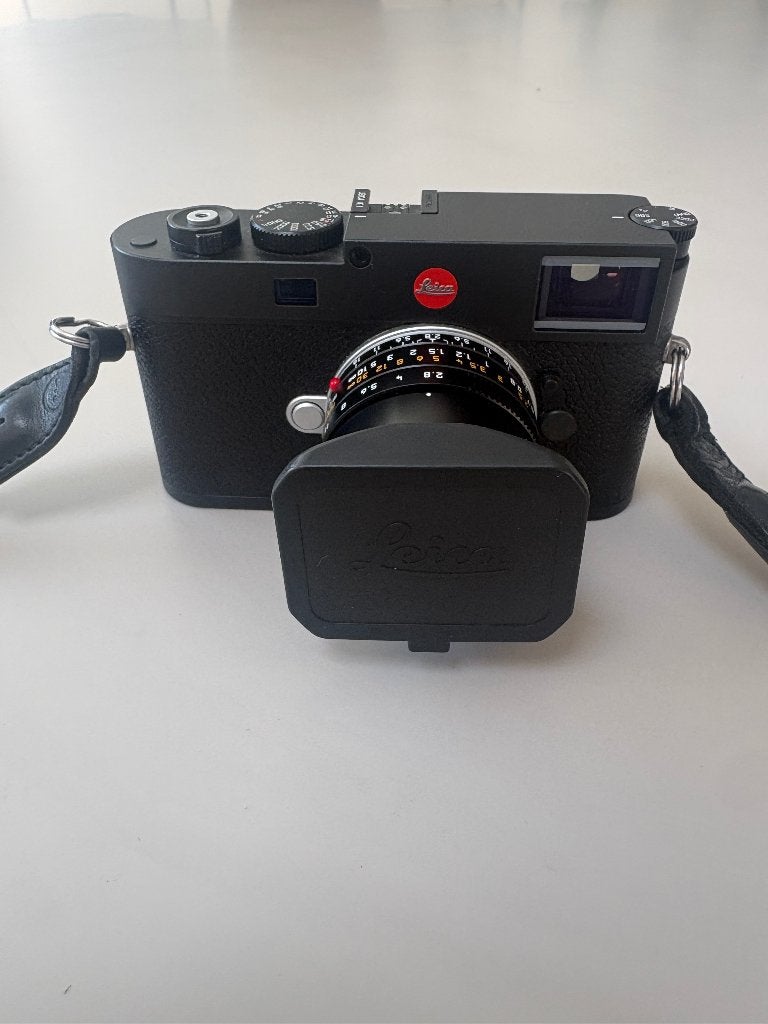 Leica M11 + 28mm Elmarit 2.8, Ophalen, Overige typen, Leica, 60 megapixels