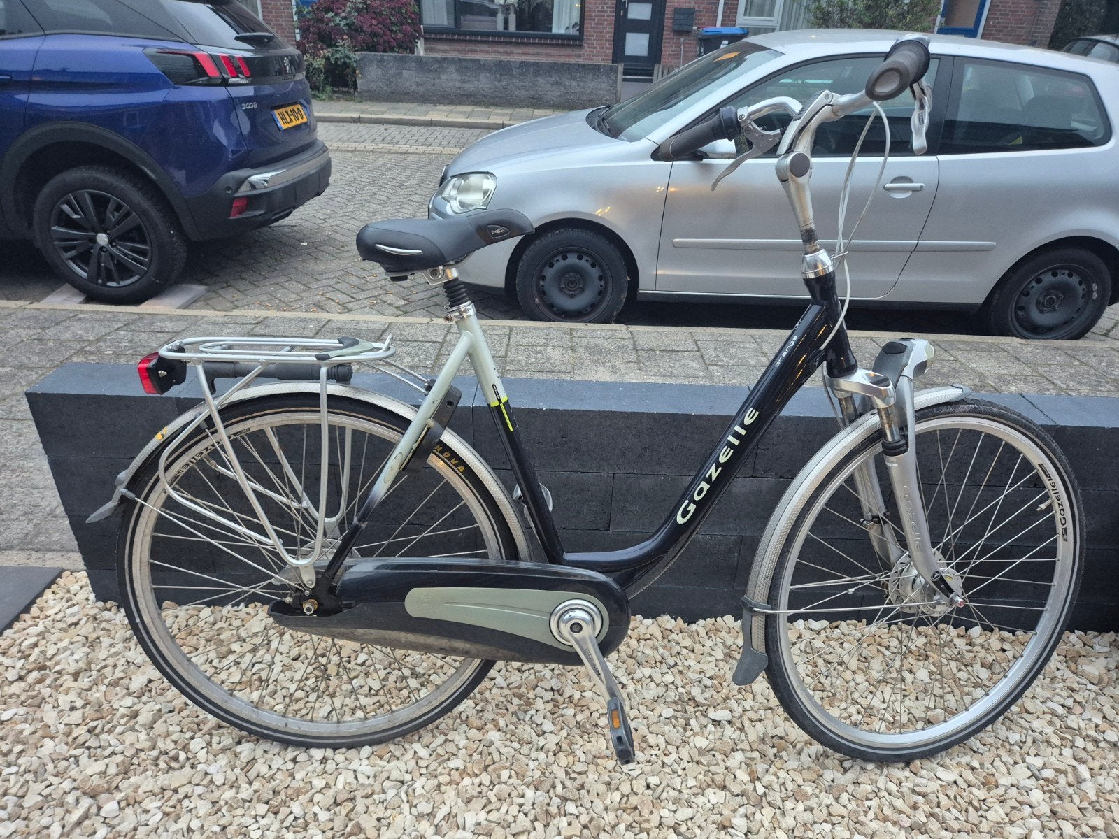 gazelle orange damesfiets, Ophalen, Gebruikt, Versnellingen, 56 cm of meer