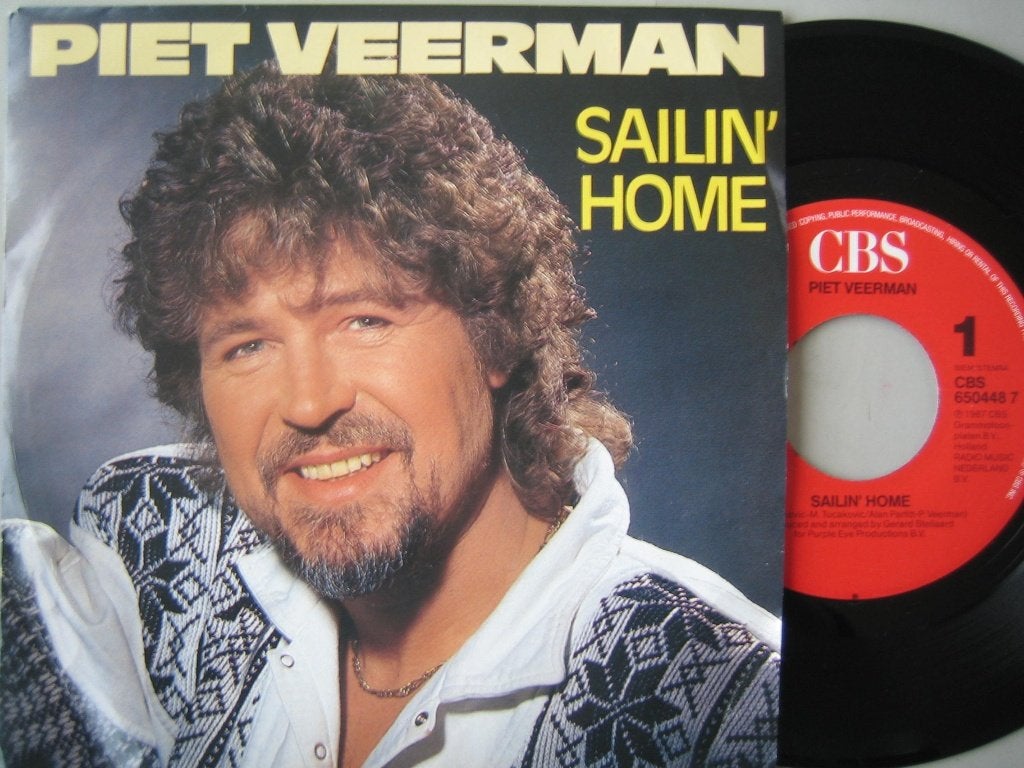 Piet veerman-Sailin home, Ophalen of Verzenden, Gebruikt, 7 inch, Pop