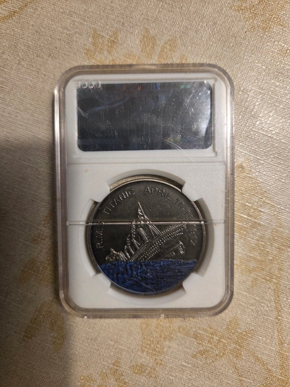 Titanic Wreck World Heritage Medaille, Ophalen of Verzenden