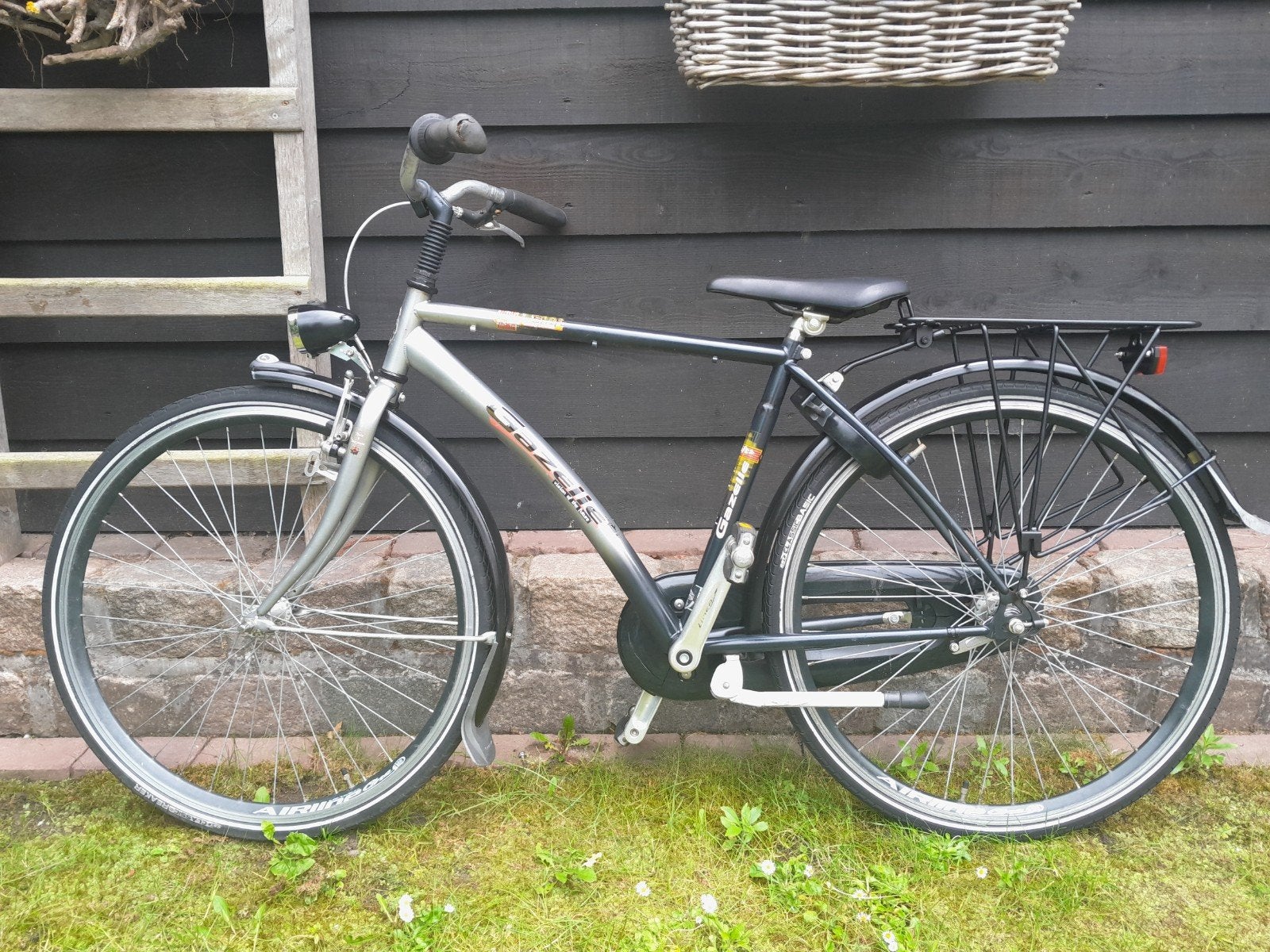 Jongensfiets Gazelle 26 inch., Fietsen en Brommers, Fietsen | Jongens, Terugtraprem, Gebruikt, Handrem, Gazelle