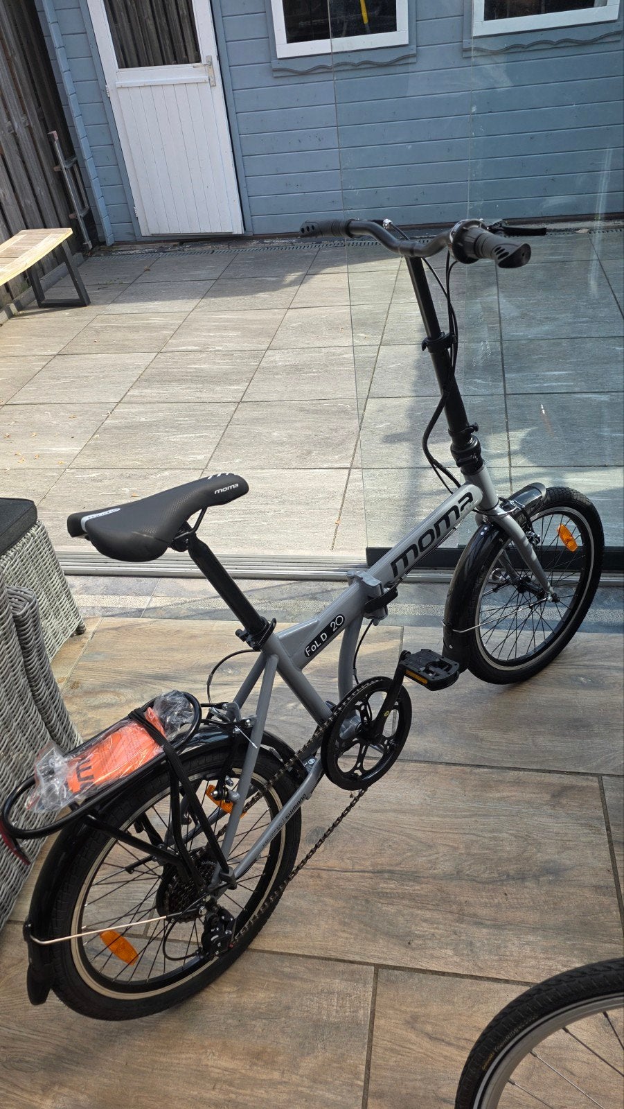 Nieuwe Moma Fold D20 opvouwbare fiets, Fietsen en Brommers, 20 inch of meer, Velgrem, Versnellingen, Nieuw