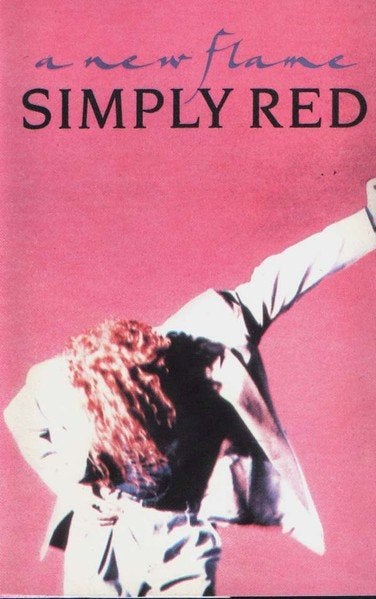 Simply Red muziek cassette a New Flame Dolby Elektra USA, Cd's en Dvd's, Cassettebandjes, Gebruikt, Ducoso, 1 bandje, Ophalen of Verzenden