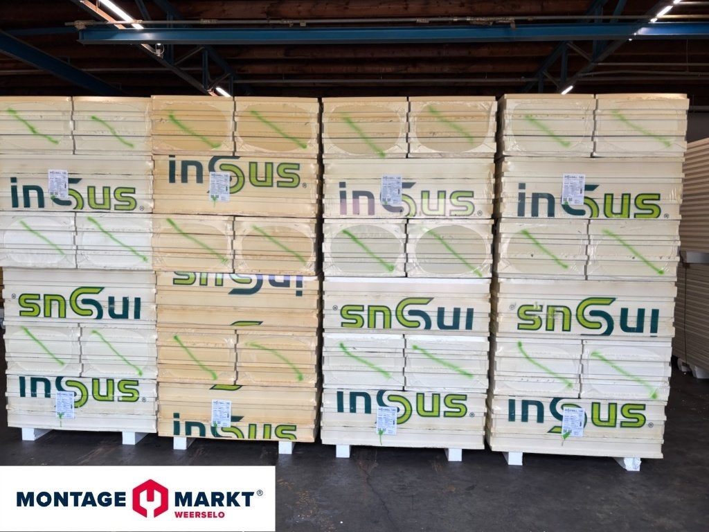 B-keus PIR-isolatie | 140 mm | Insus | 1000 m2+ | Goedkoop, Doe-het-zelf en Verbouw, Isolatie en Afdichting, Ophalen, Dakisolatie