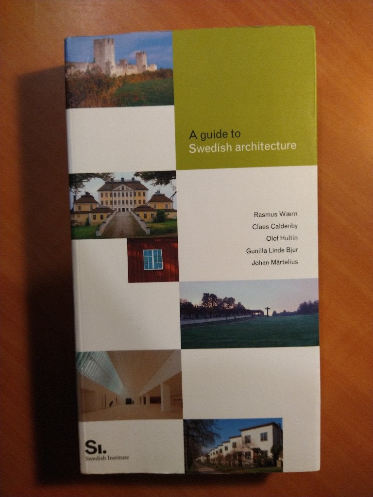 A guide to Swedish architecture, Boeken, Ophalen of Verzenden, Zo goed als nieuw, Architectuur algemeen
