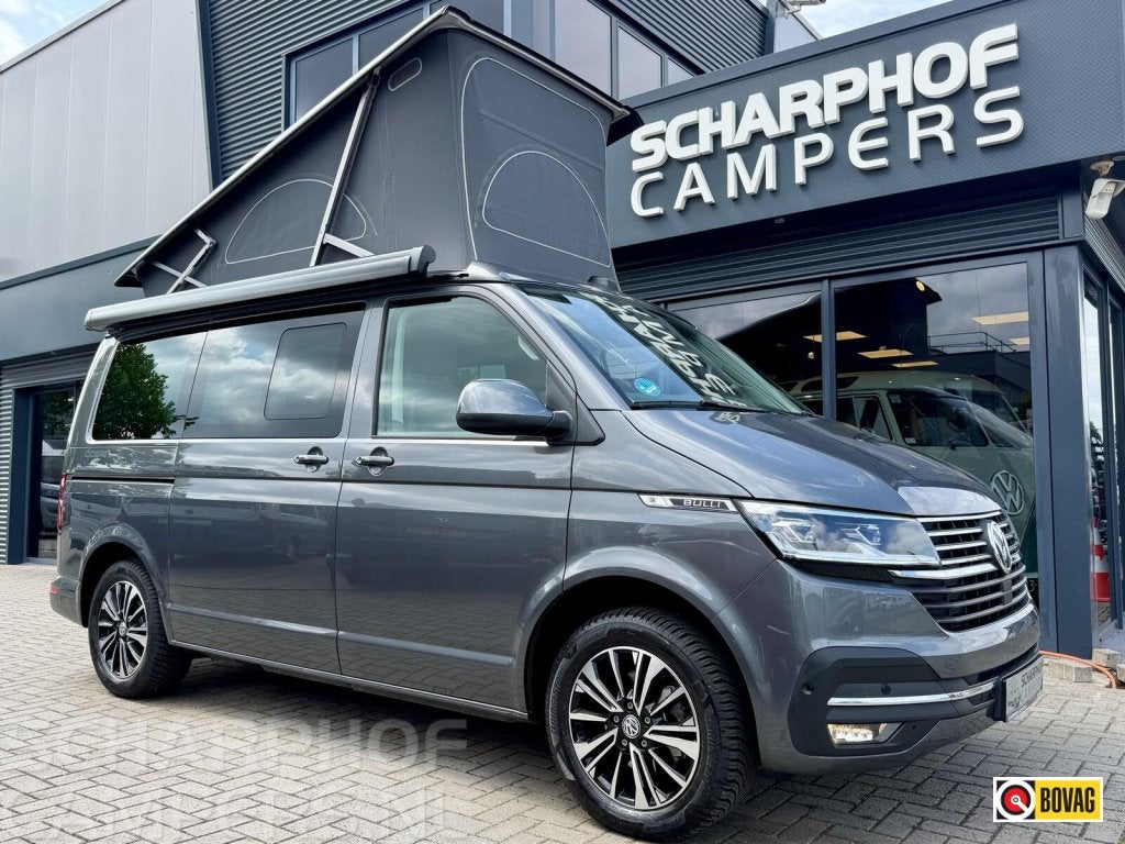 VW T6.1 California 6.1 Ocean 150 DSG '24|ACC|NAV|CARPLAY|CAM, Automaat, Buscamper of Camperbus, Volkswagen, Bedrijf