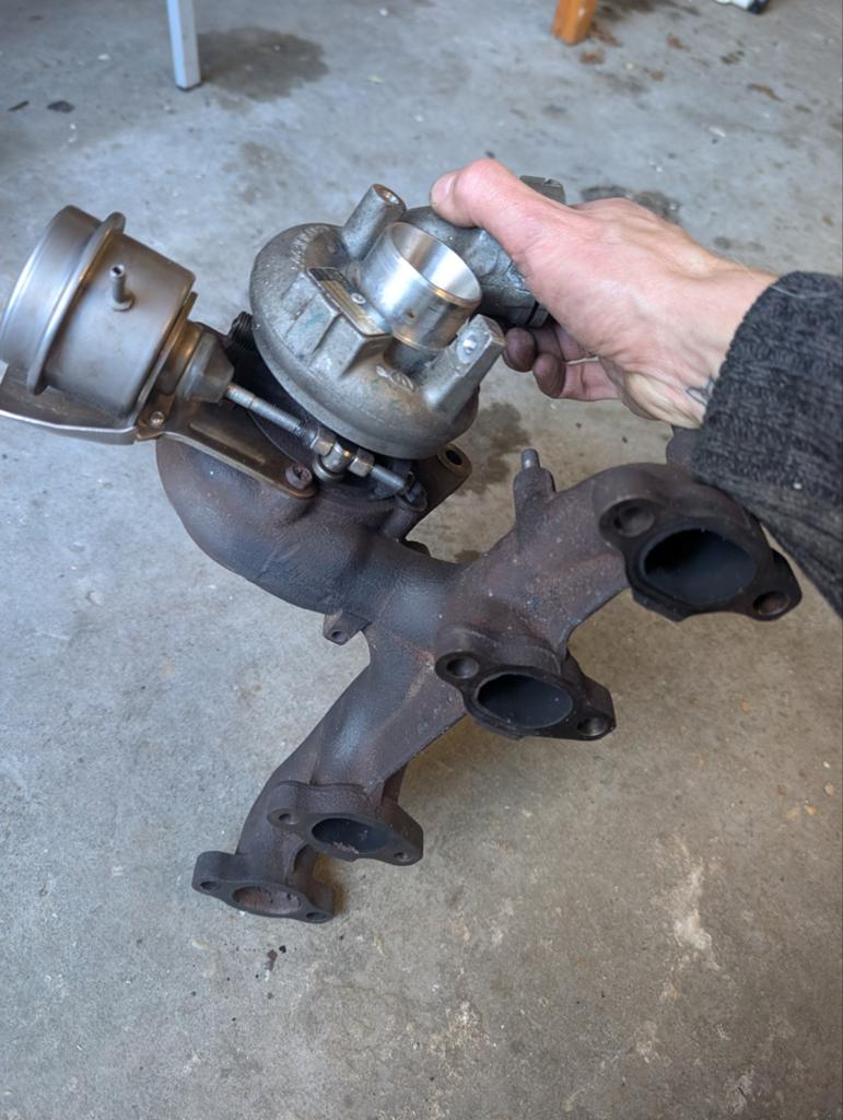Turbo 1.9 tdi Volkswagen/Audi (Gebruikt), Auto-onderdelen, Motor en Toebehoren, Ophalen of Verzenden, Gebruikt, Audi
