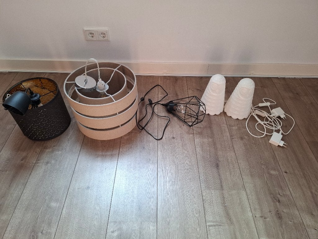 Diverse lampen, Ophalen, Zo goed als nieuw, E27 (groot), Led-lamp