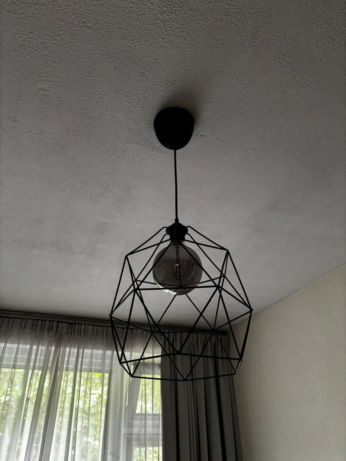 Grote en kleine Industriele lamp, Ophalen, Zo goed als nieuw, Minder dan 50 cm