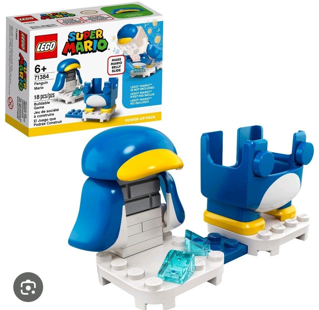 LEGO Super Mario Pinguïn-Mario Power-Up Pack 71384, Compleet, Overige thema's, Lego, Accessoire