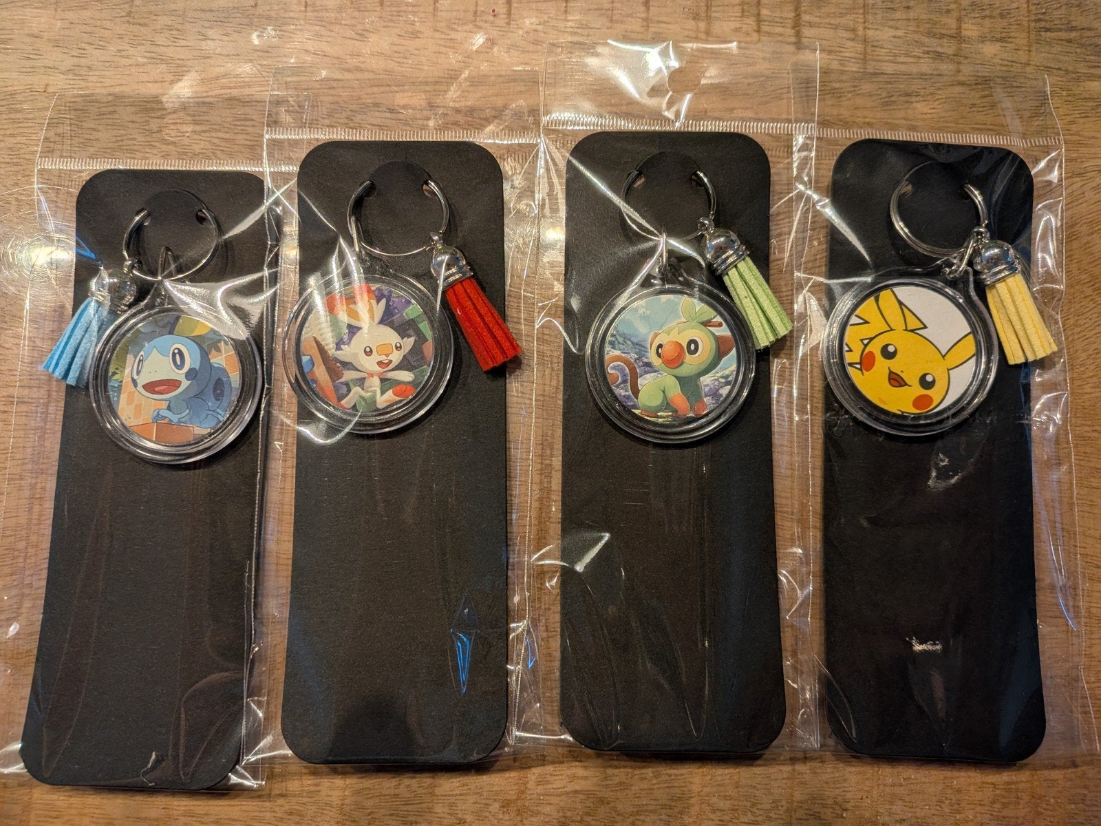Sobble, scorbunny, grookey, pikachu sleutelhanger, Ophalen of Verzenden, Nieuw