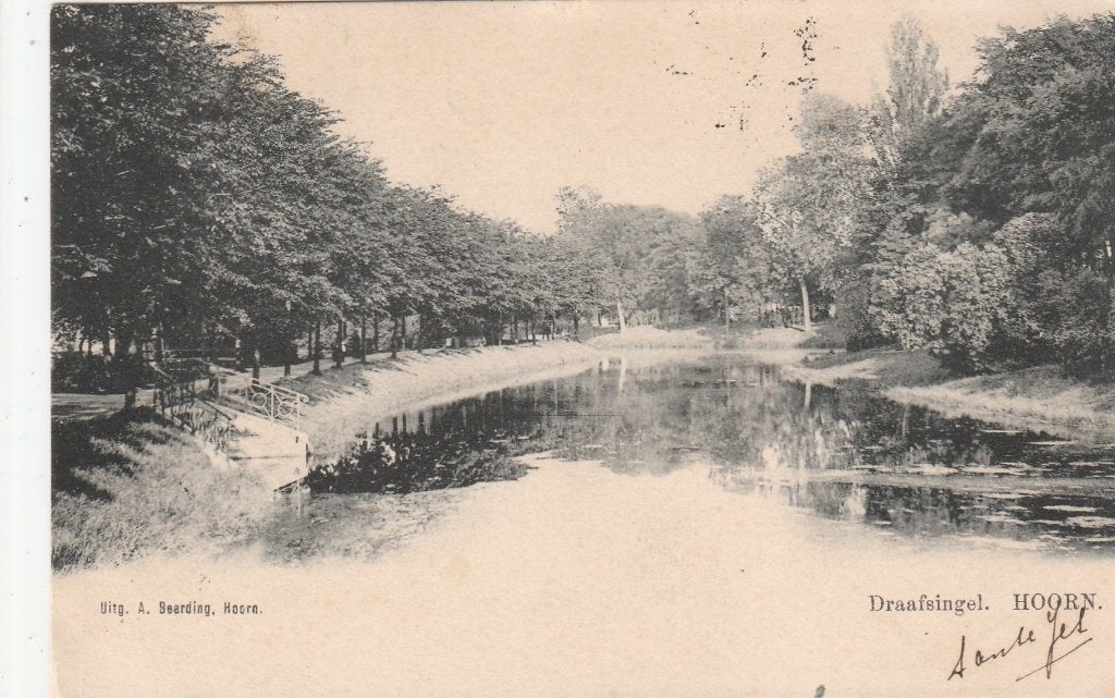hoorn- draafsingel 1903, Ophalen of Verzenden, Voor 1920, Noord-Holland
