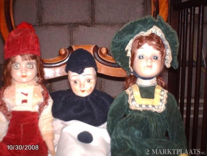 oude pop, Verzamelen, Poppen, Ophalen of Verzenden, Zo goed als nieuw, Pop