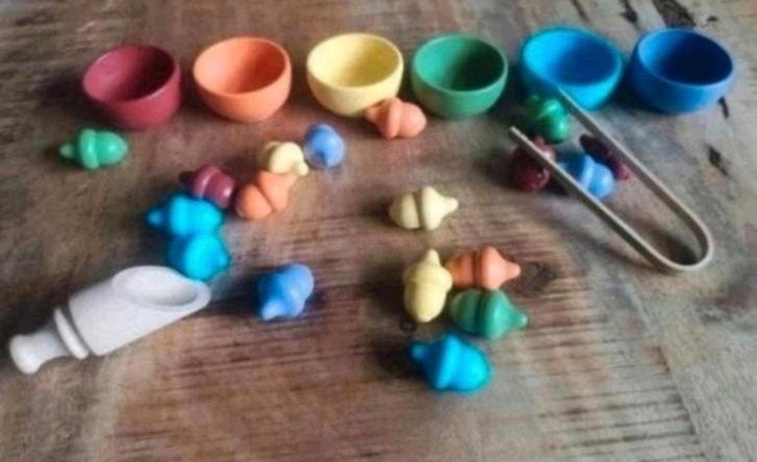 Houten sensory speelset- nieuw, Ophalen of Verzenden, Nieuw