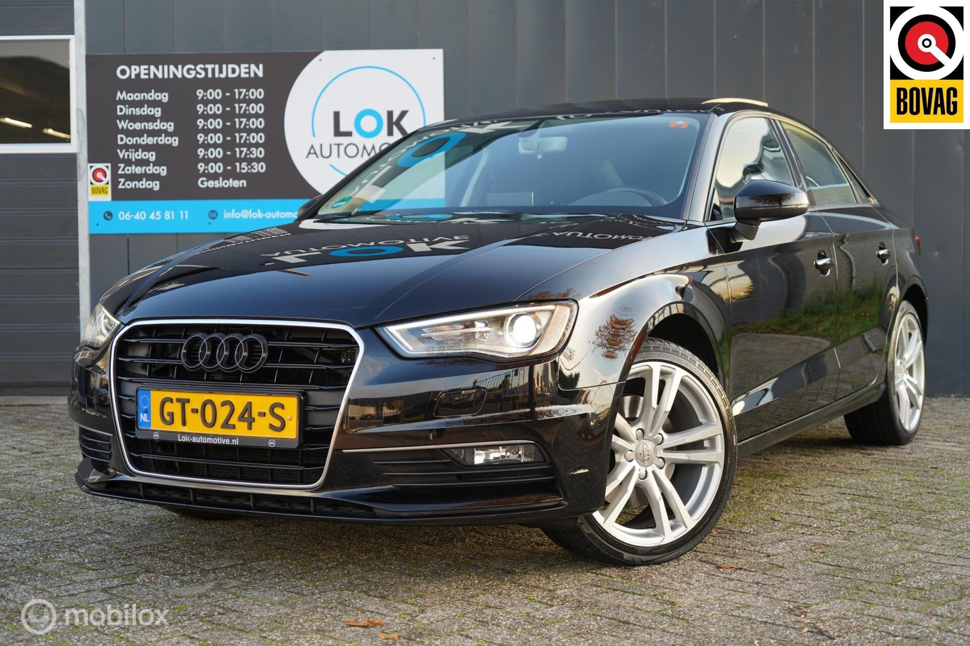 Audi A3 Limousine 1.8 TFSI Ambition Sport|PANO|LED|NAVI|CRUI, Dealer onderhouden, Stof, Gebruikt, 4 cilinders
