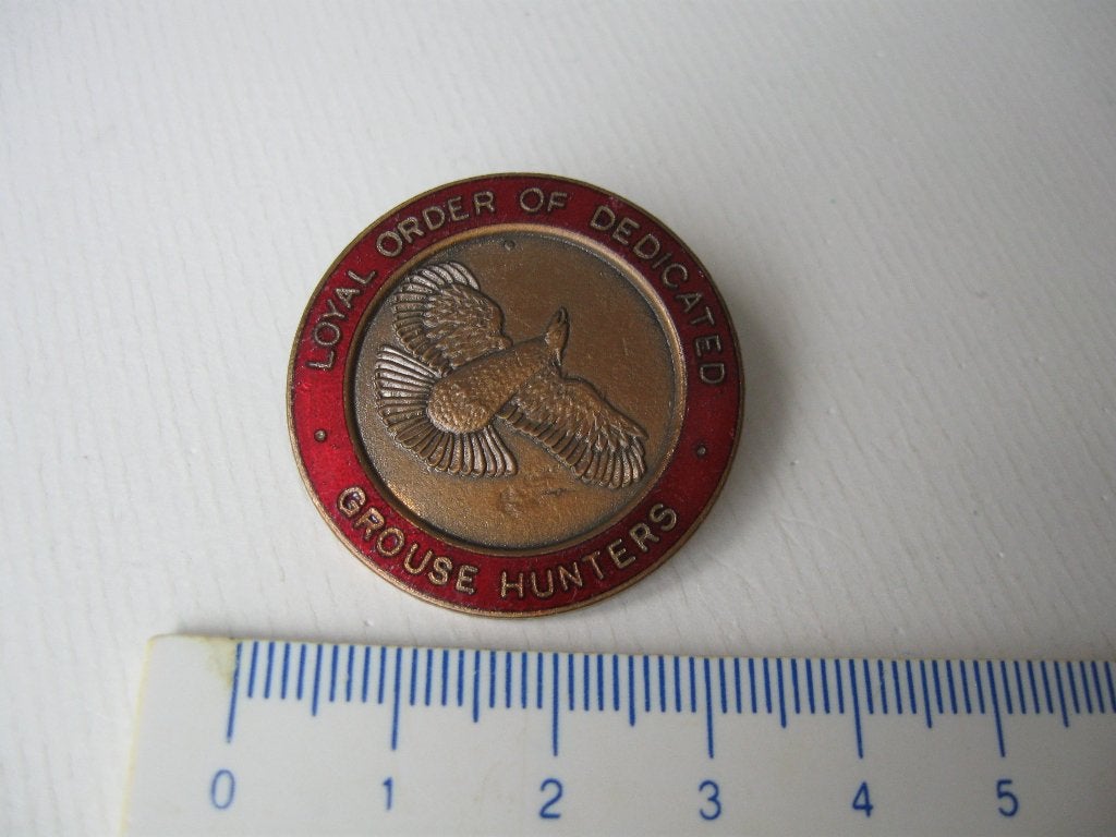 Mooie Grouse- Hunters -Jacht - Jagen speld- broche, Ophalen of Verzenden, Overige onderwerpen