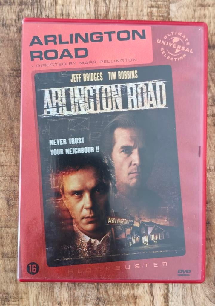 Arlington Road, Vanaf 16 jaar, Ophalen of Verzenden, Zo goed als nieuw, Actiethriller