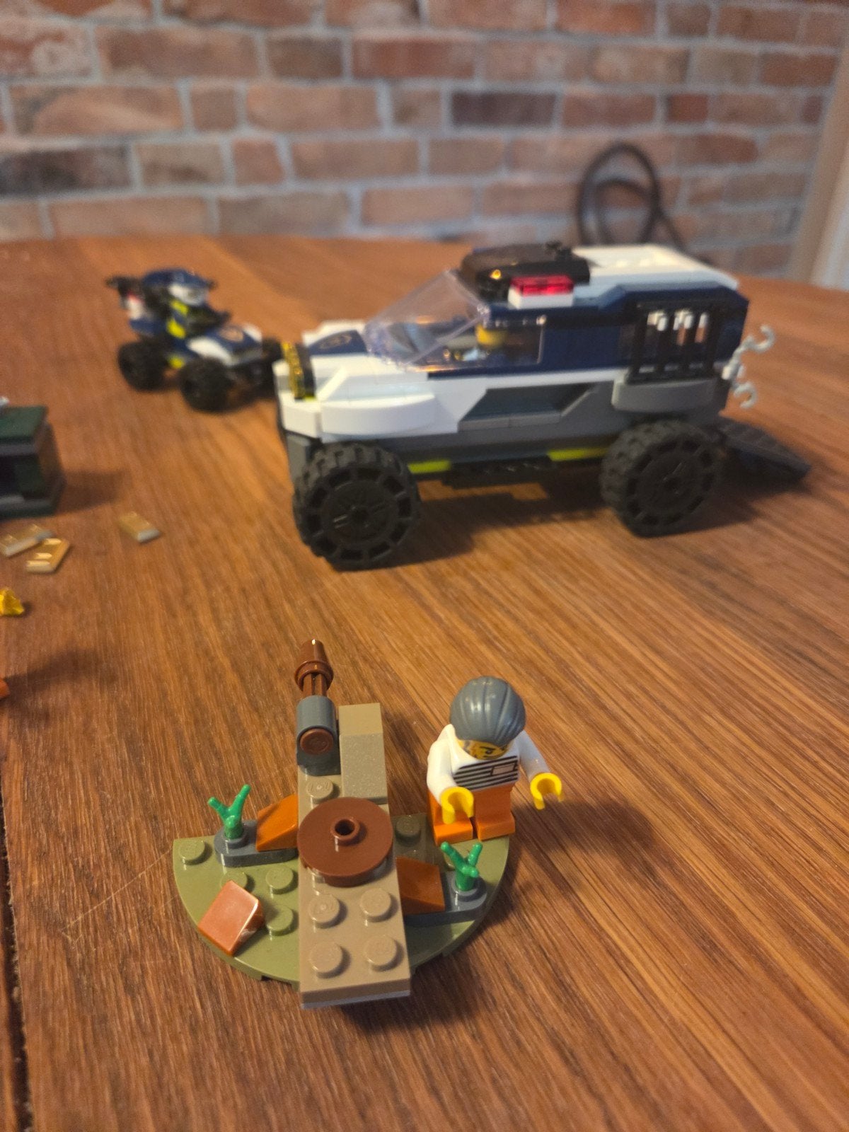 LEGO City 60449 Politie Achtervolging met Buggy, Ophalen of Verzenden, Zo goed als nieuw, Overige merken