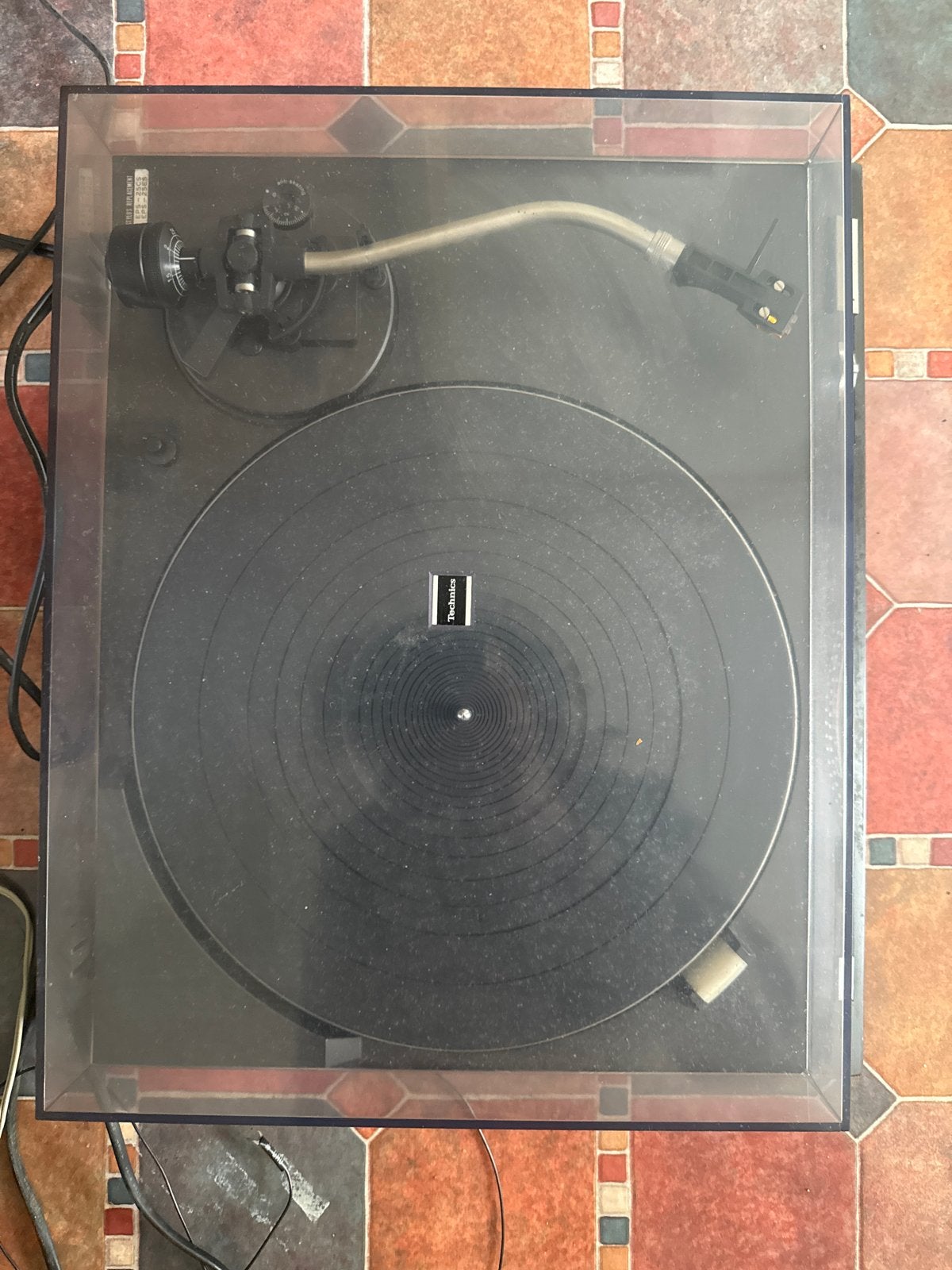Technics SL-5202 Platenspeler - Werkt, nieuwe snaar nodig, Audio, Tv en Foto, Ophalen of Verzenden, Gebruikt, Platenspeler, Technics