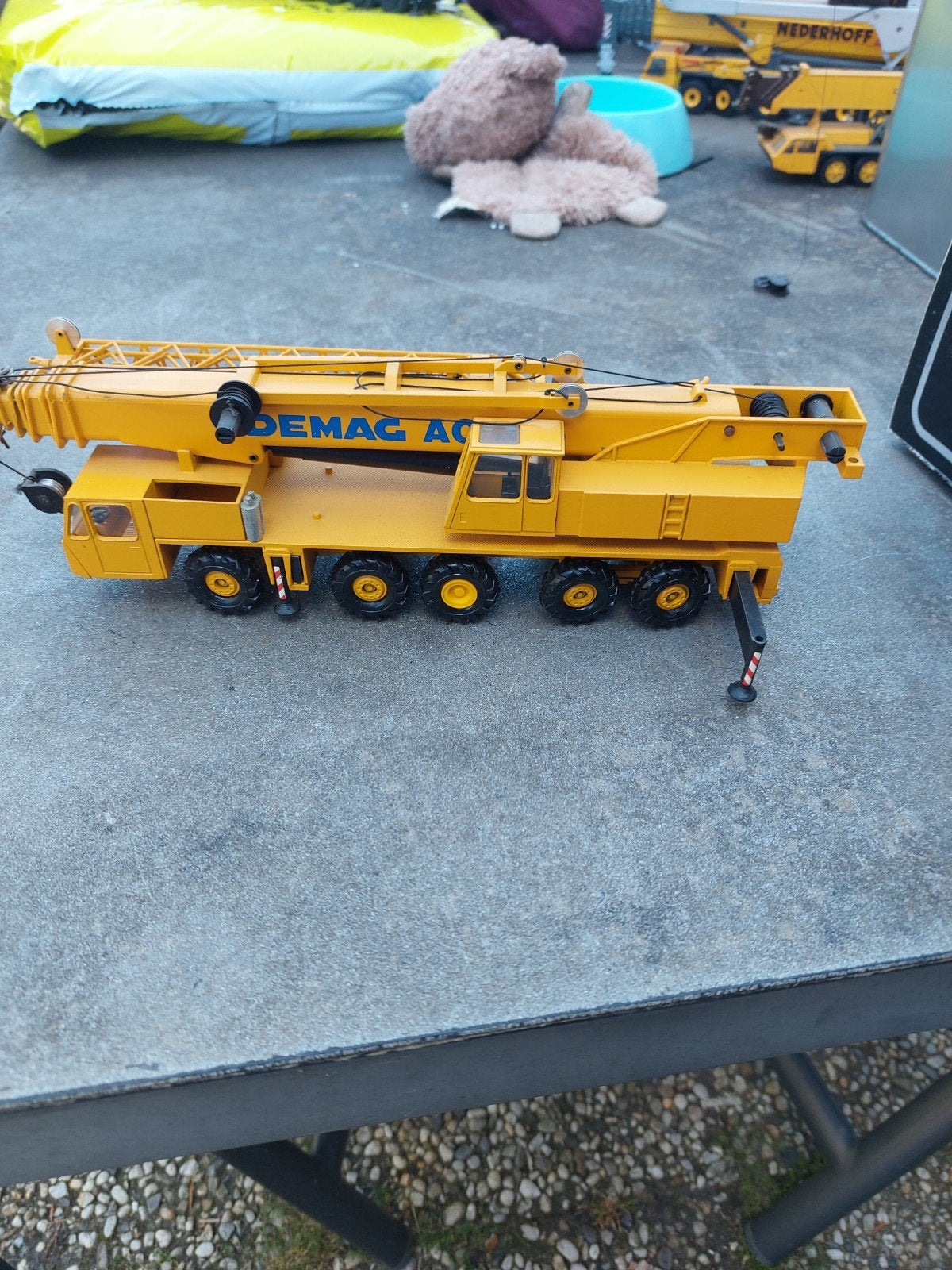 DEMAG AC Kraan Model - Gedetailleerd Speelgoed/Verzamelaar, Ophalen of Verzenden, Gebruikt