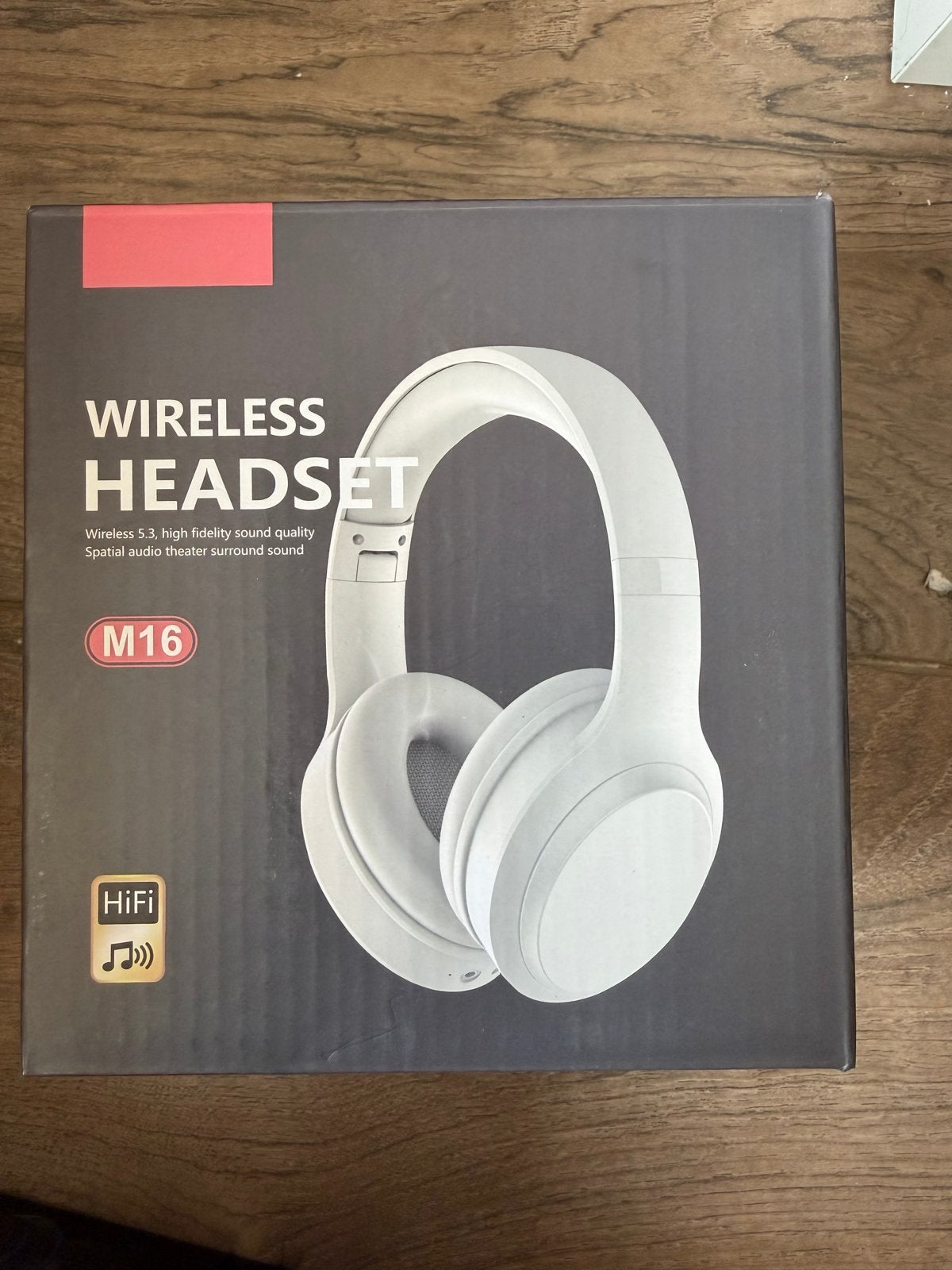 Nieuw in doos - Draadloze Over-ear Hoofdtelefoon M16 HiFi, Overige merken, Bluetooth, Nieuw, Ophalen of Verzenden