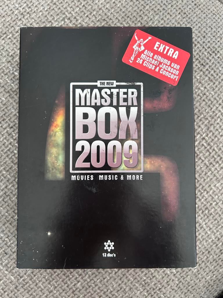 Master box 2009 film dvd muziek michael Jackson, Alle leeftijden, Ophalen of Verzenden, Zo goed als nieuw