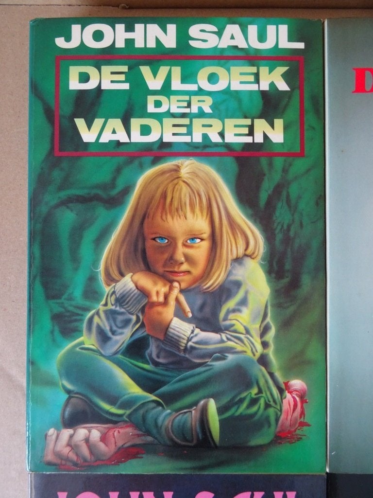 Collectie 6x vintage John Saul boek boeken 1977-1982, Boeken, Zo goed als nieuw, Nederland, John Saul, Ophalen of Verzenden