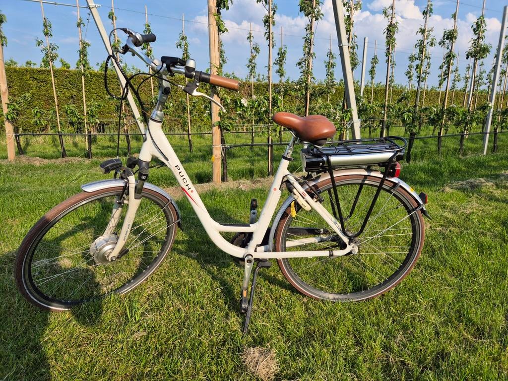 Puch elektrische fiets goed werkend, Fietsen en Brommers, Overige merken, Minder dan 30 km per accu, Gebruikt, Ophalen of Verzenden