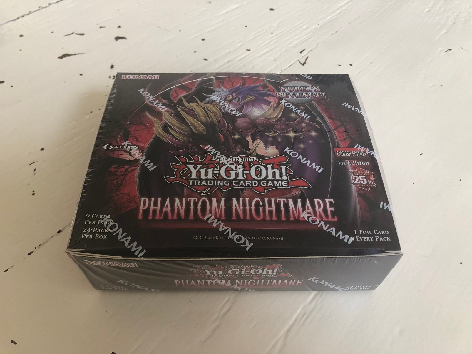 Yugioh Booster Box Phantom Nightmare, Ophalen, Zo goed als nieuw, Boosterbox