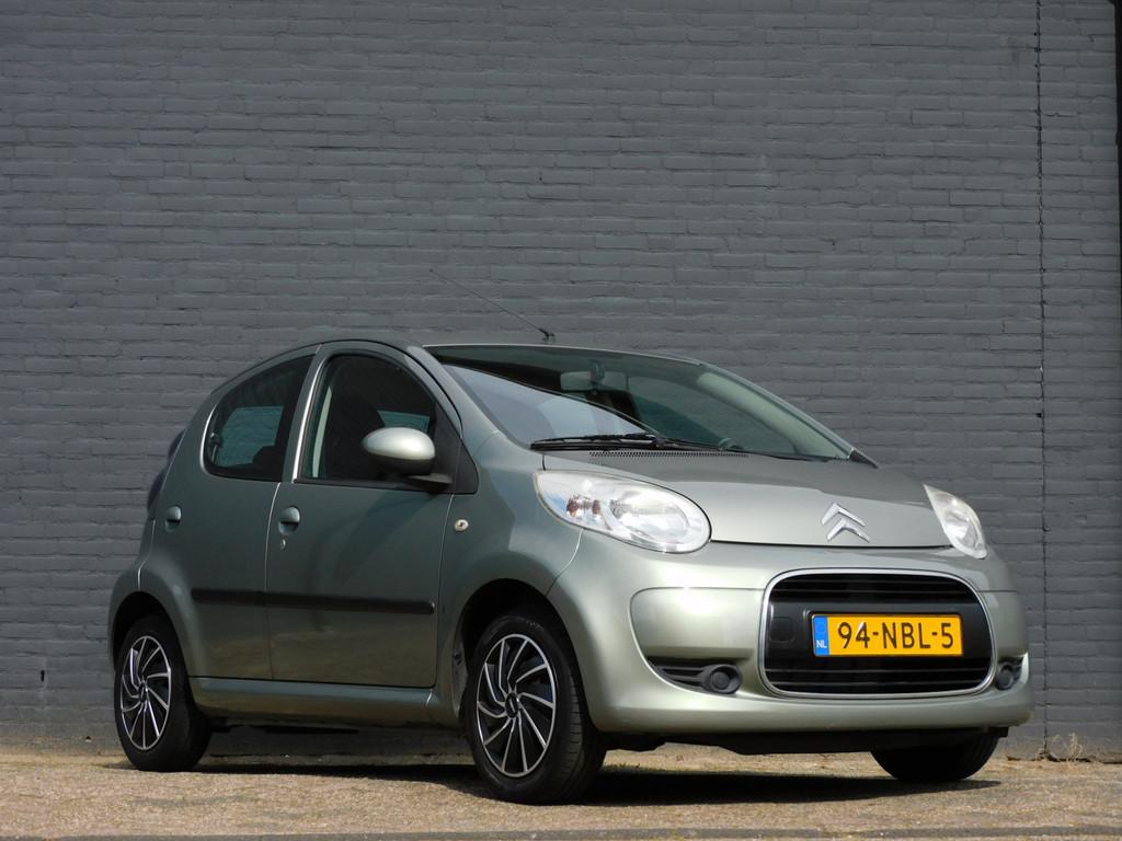 Citroën C1 1.0-12V Ambiance NETTE AUTO! AIRCO! APK T/M 8-5-, Auto's, Citroën, Voorwielaandrijving, Stof, Gebruikt, Zwart
