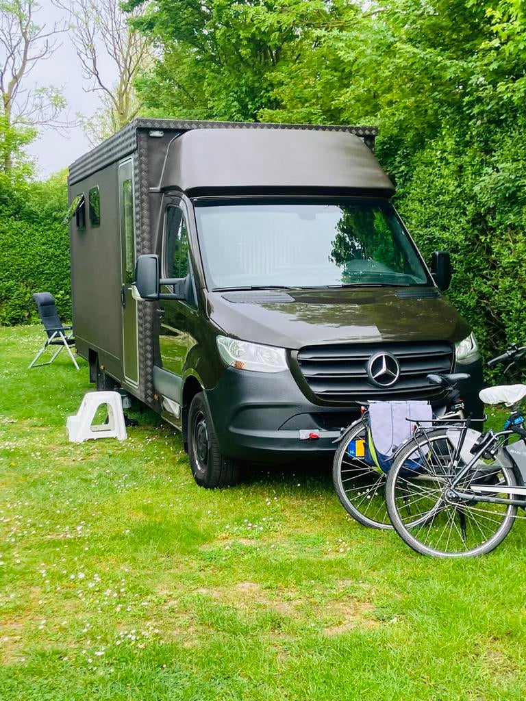 Sprinter  mobiele werkplaats camper  2022 80000km automaat, Automaat, Chemisch toilet, Dakluik, Tot en met 2