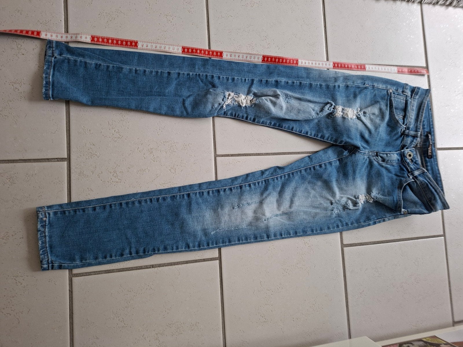 One Love Premium Jeans - Maat S valt klein., Blauw, One Love Premium, Ophalen of Verzenden, W27 (confectie 34) of kleiner