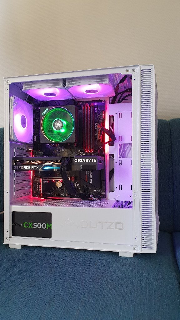 RGB Gaming (Ryzen 5 5600 + 32GB + RTX3060Ti), Computers en Software, Desktop Pc's, 32 GB, Zelf gebouwde pc, Ophalen of Verzenden