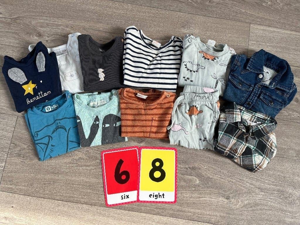 Baby kinder kleding pakketten maat 68, Ophalen of Verzenden, Zo goed als nieuw, Maat 68