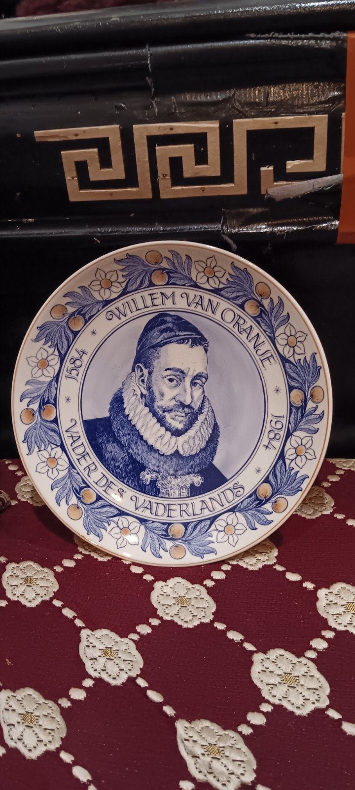 Willem van Oranje sierbord - Vader des Vaderlands, Ophalen of Verzenden