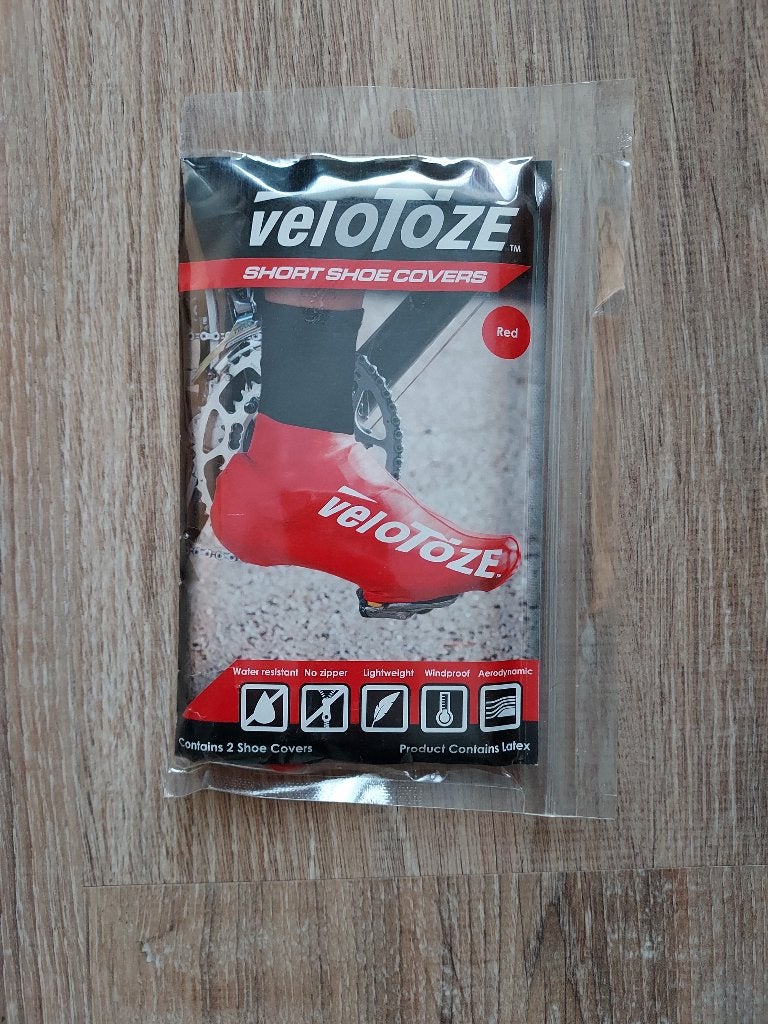 Overschoenen VeloToze Short Rood maat L 43-46 (Nieuw), Dames, Schoenen, Nieuw, Ophalen of Verzenden