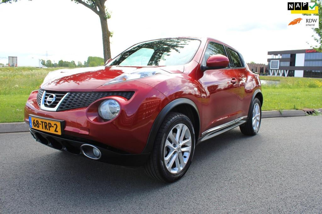 Nissan Juke 1.6 Acenta Eco Climate Control, APK 06-04-2027, Auto's, Nissan, Bedrijf, Te koop, Juke, ABS, Airbags, Airconditioning