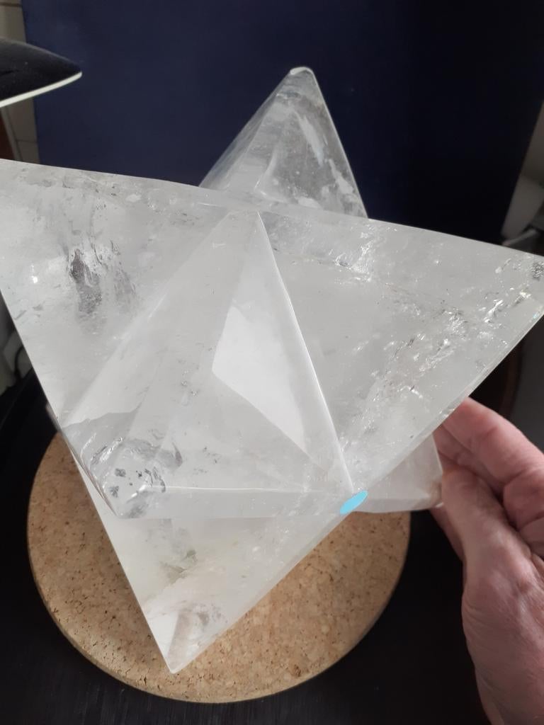 Bergkristal Merkaba/Helder+'7Kilo SALE., Ophalen of Verzenden