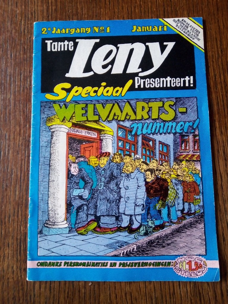 tante leny presenteert nr.8 *1972*-joost swarte/dick maas, Boeken, Joost swarte, Overige gebieden, Ophalen of Verzenden, Zo goed als nieuw